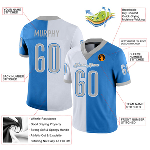 Ensembles de maillots de football pour jeunes de qualité supérieure, uniformes de football américain personnalisés par sublimation intégrale pour enfants, garçons, hommes, femmes, unisexe - Product Image 2