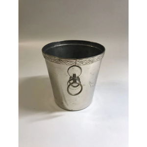 Large Decorative Metal <b>Ice</b> Bucket For Champagne Wine Beer Cooling Strong Handle Premium Finish Admirable Look Storage Bucket - Product Image 2