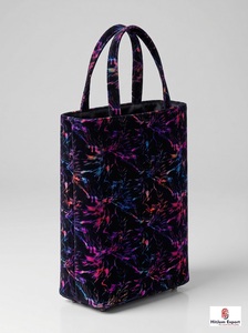 Soft Multicolor Foil Printed Velvet Fabric Premium Garments Dresses Kaftans Fashion Wear Home Textile OEM - Product Image 4
