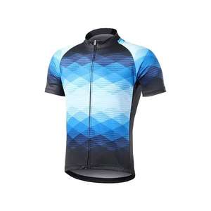 Ensemble de vêtements de cyclisme personnalisés à séchage rapide, maillot de vélo respirant et short à bretelles, vêtements de cyclisme personnalisés en gros - Product Image 4
