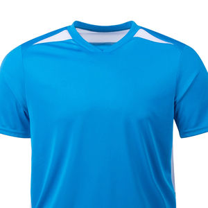 Camiseta de Fútbol en Oferta, Diseño Deportivo de la Mejor Calidad, Camiseta de Fútbol Azul, Tallas Grandes y XL, Ropa Deportiva para Clubes y Equipos - Product Image 3
