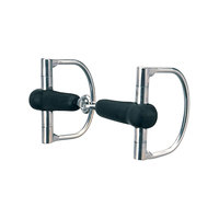 Bridon en maille Spandex avec anneaux en cuivre et embout articulé personnalisable pour l'équitation