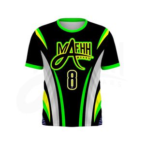 Camisetas Personalizadas para Equipos con Sublimación de Tinta, 100% Poliéster, Cuello Redondo, Camisetas para Hombre de MAFHH WEARS - Product Image 2