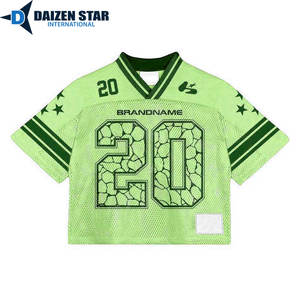 Custom Team & Player Name Mesh Jersey 100% Polyester Breathable Quick Dry Anti-Bacterial Anti-UV Short Sleeves All Seasons - Product Image 5