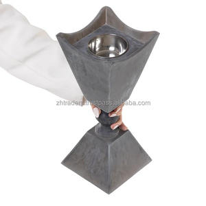 Quemador de Oud de Madera Elaborado con Resina Epoxi de Lujo, Diseño Árabe Moderno de Mubkhar para Bakhoor, Fragancia de Oud y Decoración del Hogar para Ramadán - Product Image 6