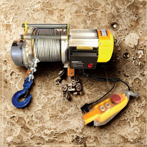 Palans électriques à câble avec télécommande, machine de levage robuste pour usage industriel, entrepôt et construction - Product Image 3