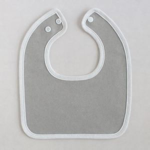 JALBEBE Set di Bavaglini in Cotone per Neonati, Morbidi Bavaglini Anti-Batterici Lavabili con Bottone a Pressione Regolabile, Multicolore - Product Image 2