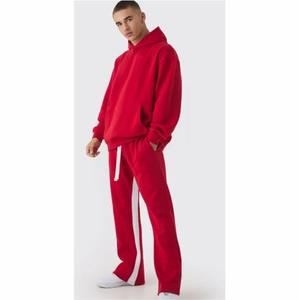 Tracksuit Set Breathable Comfortable in Solid Color Hooded Collar for Winter Wholesale Price Men's New Style Lightweight Zipper - Product Image 1