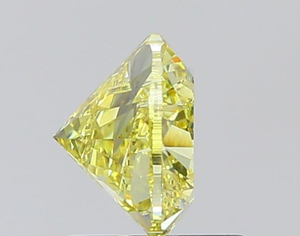 Diamant jaune de 2 carats, taille cœur, exquis, rare, de couleur fantaisie, brillant, diamant non monté pour une œuvre maîtresse de joaillerie de luxe sur mesure - Product Image 5