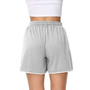 Shorts de course taille haute respirants pour femmes - Vêtements de sport en coton coloré écologiques à séchage rapide, coupe ajustée, imperméables - Product Image 3