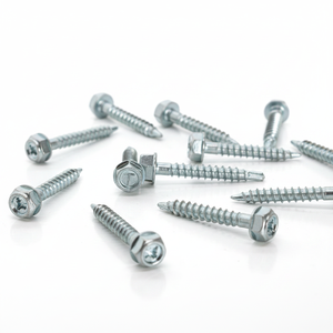 Tornillos de Acero al Carbono Clase 4.8 6.8 con Recubrimiento de Zinc, Rosca Gruesa, Cabeza Hexagonal, Autoperforantes, DIN/ANSI/ISO Modelo 16, Disponibles para OEM - Product Image 6