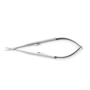 Porte-aiguilles Castroviejo de haute qualité avec ciseaux, manche droit et rond, TC 18 cm, instrument chirurgical de précision - Product Image 5