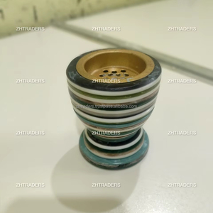 Quemador Bakhoor de resina de madera de diseñador exclusivo, Mubkhar árabe hecho a mano para Oud, carbón y fragancia para el hogar, presentación de regalo - Product Image 1