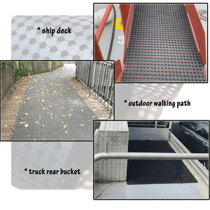 Tapis de sol en caoutchouc antidérapant de sécurité intérieur au design moderne - Product Image 3