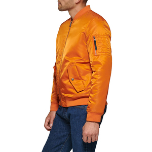 Soft Fabric Premium Quality Regular Cheap Price <b>Men</b> Winter Bomber <b>Jacket</b> Professional Latest Design <b>Men</b> Zipper Bomber <b>Jacket</b> - Product Image 3