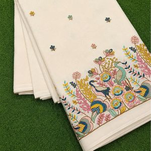 Tissu en dentelle multicolore en polyester brodé pour robe de mariée, robe de soirée, vêtement de mode, textile - Product Image 2