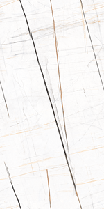 Carreaux de sol et de mur intérieurs en porcelaine mate Marquina White Endless, modernes, antidérapants, résistants aux acides, grand format - Product Image 5