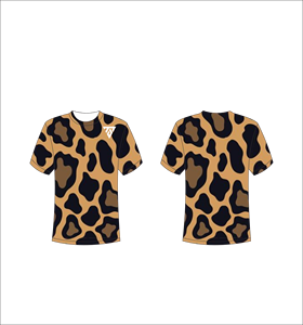 เสื้อยืดแขนสั้นลายสก๊อตผู้ชาย คอกลม ทรงปกติ สวมใส่สบาย ระบายอากาศได้ดี ผลิตจากโพลีเอสเตอร์ พิมพ์ลายพร้อมโลโก้ด้านหน้า - Product Image 4