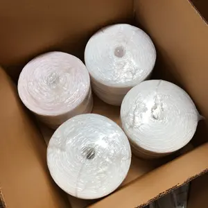 Indien Fabrik PP Schwarz Weiß Schnur Landwirtschaft Verpackung Verwenden Sie Brown Polypropylen Binden Schnur Ballen presse Seil Hochfest Günstiger Preis