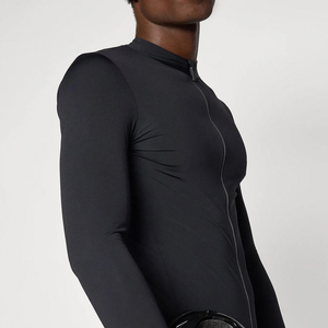 Maillot de cyclisme thermique personnalisé 2026 de haute qualité, unisexe, respirant, manches longues, impression numérique, 100 % polyester, hiver, grandes tailles - Product Image 6