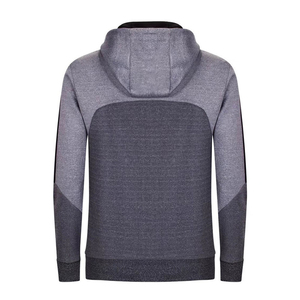 Ensemble de survêtement sportif pour homme tendance, tissu respirant, style décontracté avec fermeture éclair, survêtement d'entraînement d'hiver pour homme avec logo - Product Image 5