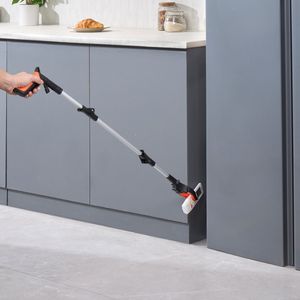 43\" Foldable Reacher <b>Grabber</b> Pickup <b>Tool</b> 360 Degrees Rotating Jaw with Magnet LED Light Lightweight Assistive Devices - Product Image 2