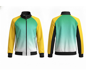High Performance Full Zip Sports Jacket Running and Fitness Wear Warm Breathable Quick Dry | Sizes Men Women Youth - Product Image 1