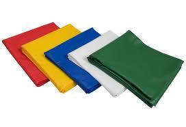 ผ้าคลุมกองสินค้าแบบหนา 280gsm HDPE กันน้ำ เสริมใยสังเคราะห์ ทนทาน รับน้ำหนักมาก สำหรับคลังสินค้าอุตสาหกรรม - Product Image 4