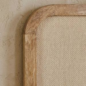 Cabecero Vandana Flux Falcon en madera de mango, MDF y yute Abrams - Product Image 2