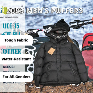 Chaquetas Acolchadas Impermeables con Capucha para Hombre, Tallas Grandes, Cierre de Cremallera, Estampadas, Precio Bajo con Costo de Envío Incluido, Superventas 2026 - Product Image 2