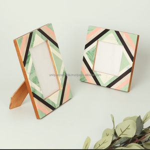 Elegant Classic Handmade Bone Inlay Wooden Photo <b>Frames</b> Premium Wholesale Home Decor UV <b>Printed</b> Handcrafted Picture Custom Size - Product Image 3