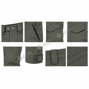Men Tactical Pants Ripstop <b>Cargo</b> Trousers Multi Pocket Outdoor Workwear Quick Dry <b>Stretch</b> Utility Hiking Pants - Product Image 4