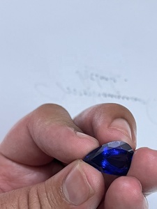 หินอัญมณีแทนซาเนตทรงลูกแพร์สีสวยและคุณภาพสูงสุดทำพลอยหลวม12.10 Cts เจียระไนโดย Sadiya International - Product Image 4