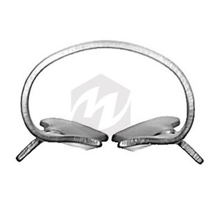 Pinza de Goma para Dique de Acero Satinado Premium, Instrumento Dental de Acero Inoxidable de Alta Calidad, Durabilidad Superior, Resistente a la Corrosión - Product Image 4