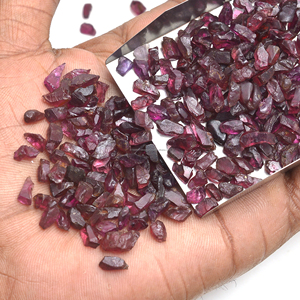 Bán Buôn Tuyệt Vời Cao Cấp Tự Nhiên Garnet Nguyên Đá Quý Thô 6Mm-10Mm Loose Đá Quý Để Làm Đồ Trang Sức Đá Mục - Product Image 3
