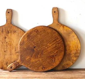 Tabla de Cortar Redonda Rústica Decorativa de Madera, Utensilios de Cocina de Alta Calidad, Más Vendida - Product Image 6