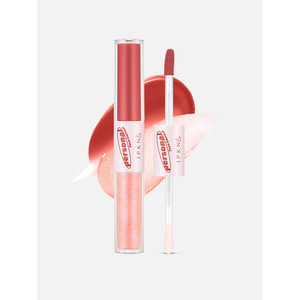 Fizz <b>Coral</b> Tone Tinted <b>Lip</b> <b>Gloss</b> Duo Big Personal <b>Corals</b> for Enhanced Vibrancy - Product Image 1