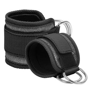 Adjustable Nylon Resistance Trainer Weight Workout Support Gym Ankle Cuffs Fitness Ankle <b>Straps</b> for Cable Machines - Product Image 1