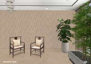 Losa de Porcelana de Alta Resistencia con Acabado Fabula, 600x1200mm, 60x120cm, 24x48 Pulgadas, Formato Grande, Azulejo Decorativo para Pared y Piso - Product Image 4