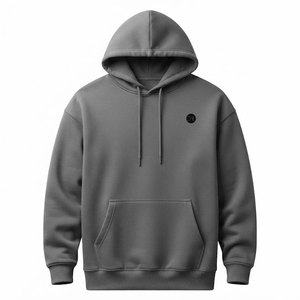 Meilleures ventes : sweats à capuche épais pour hommes en molleton de coton, style streetwear moderne pour l'hiver, vêtements décontractés - Product Image 5