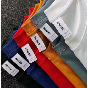 เสื้อยืดคอตตอนคุณภาพสูงสำหรับผู้ชาย น้ำหนัก 250 กรัม ทรงโอเวอร์ไซส์ ลายดอกกุหลาบ - Product Image 3