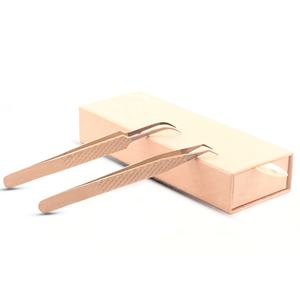 Pinzas Profesionales de Lujo para Cejas de Alta Demanda, Sostenibles, Ligeras, Duraderas, con Estuche Plano para Pestañas, de Acero Inoxidable Puntiagudo - Product Image 3