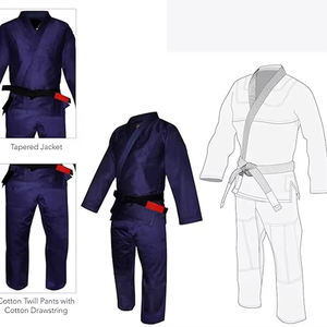 Uniforme de Taekwondo Ligero para Adultos, Uniforme de Artes Marciales Mixtas (MMA) para Entrenamiento, Transpirable, Hecho en Pakistán - Product Image 4