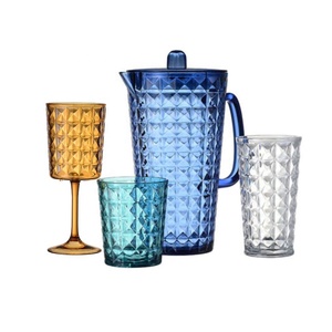 Jarra de agua de diamante acrílico Aurora Lustre - Product Image 5