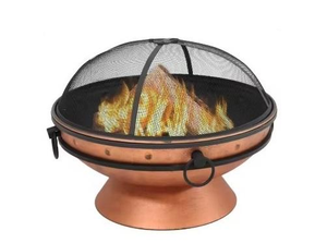 Brasero rond en métal noir avec motif étoile et lune pour jardin extérieur, barbecue, brasero décoratif en métal fait main, vente chaude - Product Image 4