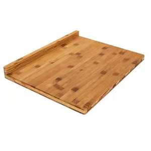 Planche à découper en bois d'acacia à grain transversal, bloc de boucher robuste avec rainure pour les jus, planche à découper de cuisine pour viande - Product Image 4