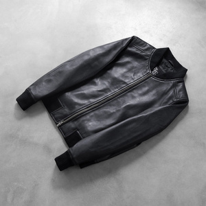 Custom Design Women's Breathable Genuine <b>Sheep</b> <b>Skin</b> Leather Bomber <b>Jackets</b> High Quality Finished Eco-Friendly Quilted Customized - Product Image 4