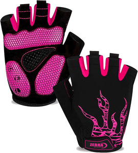 Guantes de Ciclismo de Medio Dedo para Exteriores, Transpirables, Antideslizantes, Unisex, para Bicicleta de Carretera, en Oferta - Product Image 5
