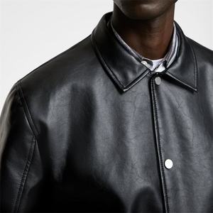 Chaqueta de Invierno para Hombre SIDDIQUI HOSINEX SH-901, Estilo Urbano, Cuero Vacuno y Lona, Ecológica y Transpirable, Talla XS, Gran Venta - Product Image 4