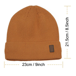 Hot Sale <b>Plain</b> Blank Outdoor Wear Beanie <b>Caps</b> For Men New Design Custom Logo And Printed Made Beanies <b>Caps</b> - Product Image 2